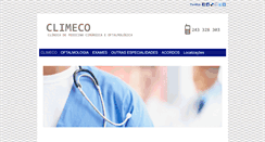 Desktop Screenshot of climeco.pt